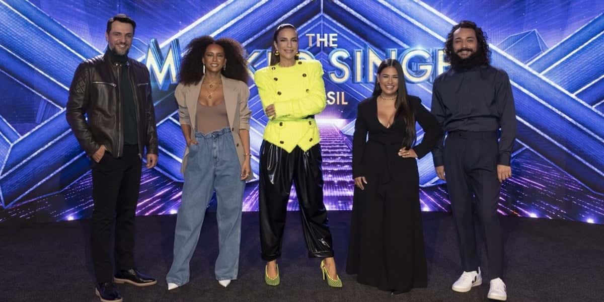 O The Masked Singer Brasil se manteve no topo de audiência (Foto: Reprodução / TV Globo)