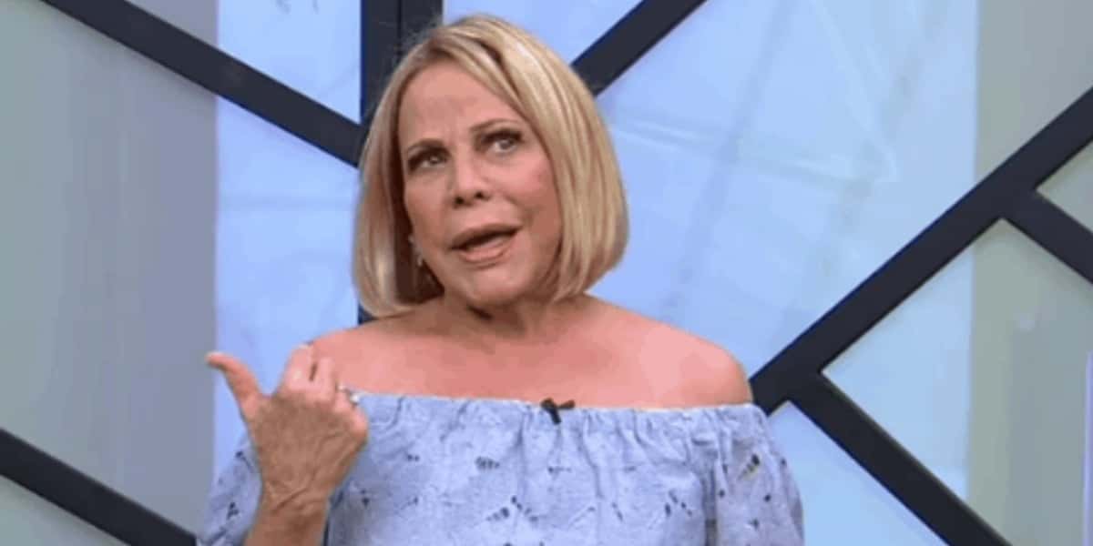 Claudete surgiu aos gritos com diretor em meio a confusão durante comercial (Foto: Reprodução)