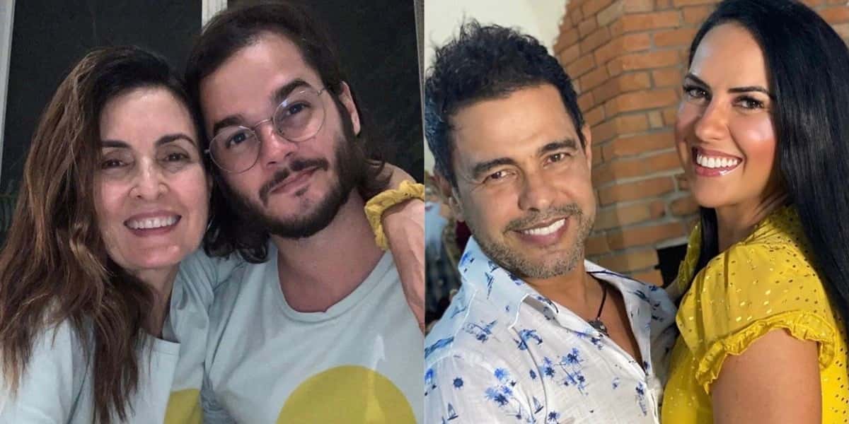 Fátima Bernardes, Túlio Gadêlha, Zezé Di Camargo e Graciele Lacerda (Foto: Reprodução / Instagram)