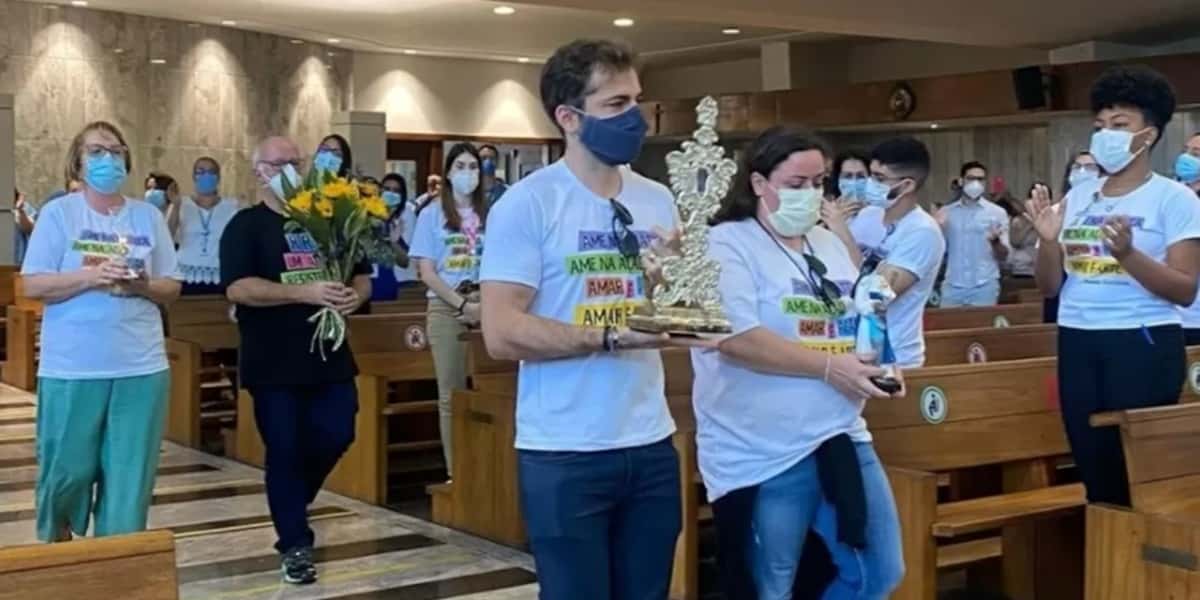 Paulo Gustavo foi homenageado em missa de três meses (Foto: Reprodução / Instagram)