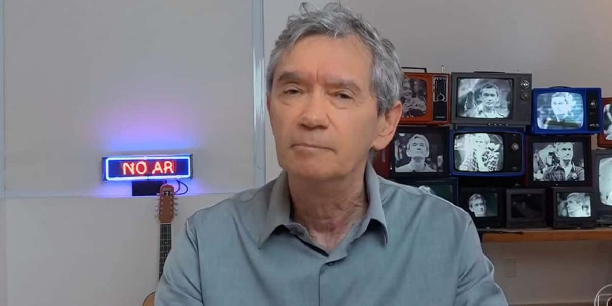 Serginho Groisman entra antes de edição do Altas Horas e dá notícia sobre morte (Foto: Reprodução)