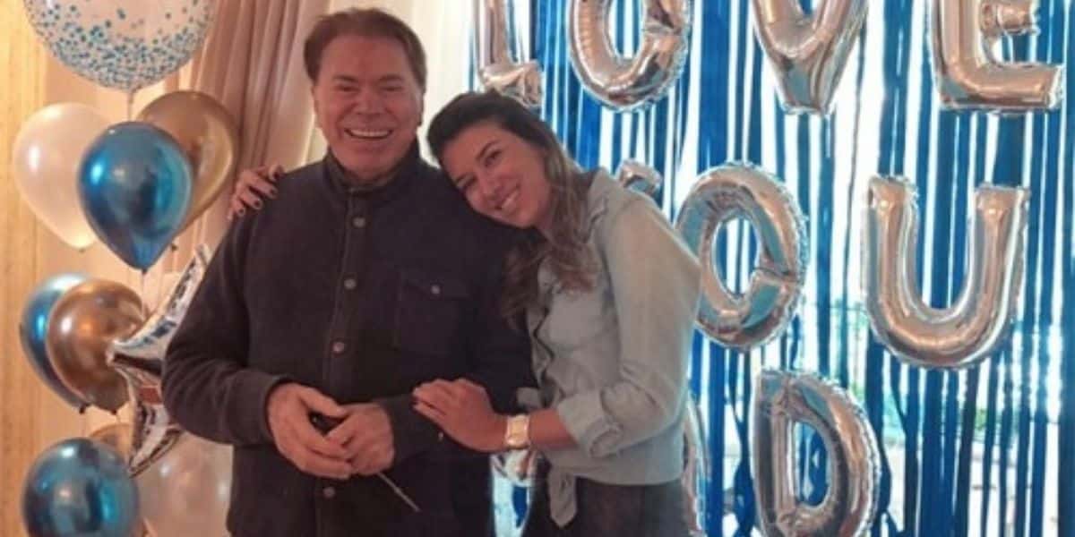 Silvio Santos e Rebeca Abravanel (Reprodução)