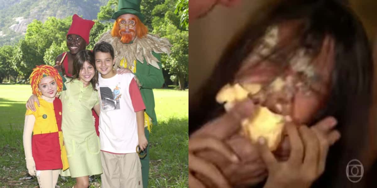 "Sítio do Picapau Amarelo" e cena de "Páginas da Vida" (Foto: Reprodução/TV Globo)
