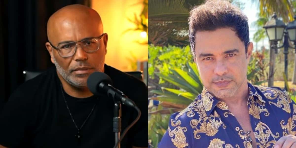 Zezé Di amargo foi exposto por Rick, da dupla com Renner (Foto: Reprodução)