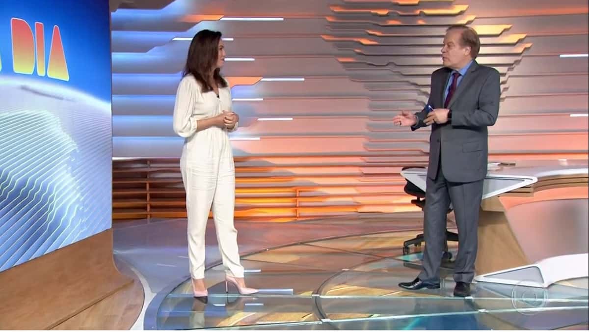 Chico Pinheiro e Ana Paula Araújo (Foto: Reprodução/Globo)