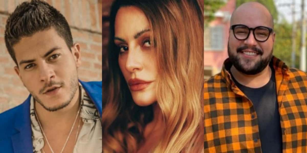 Arthur Aguiar, Cleo e Tiago Abravanel estão cotados para o BBB22 (Imagem: Reprodução)