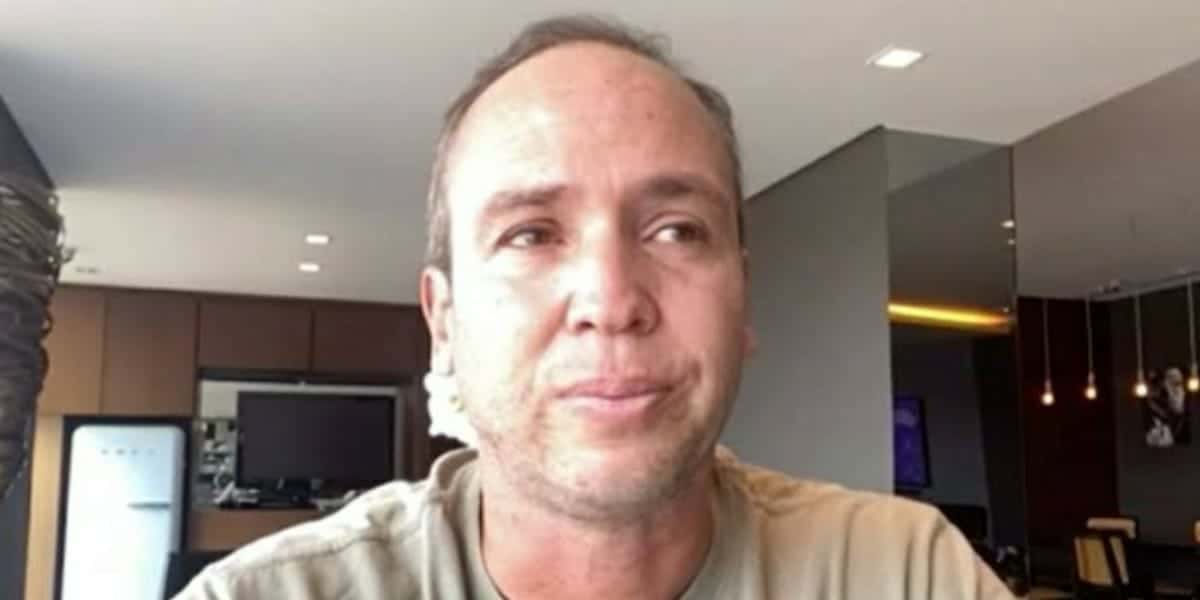 Caio Ribeiro chora no Globo Esporte (Foto: Reprodução)