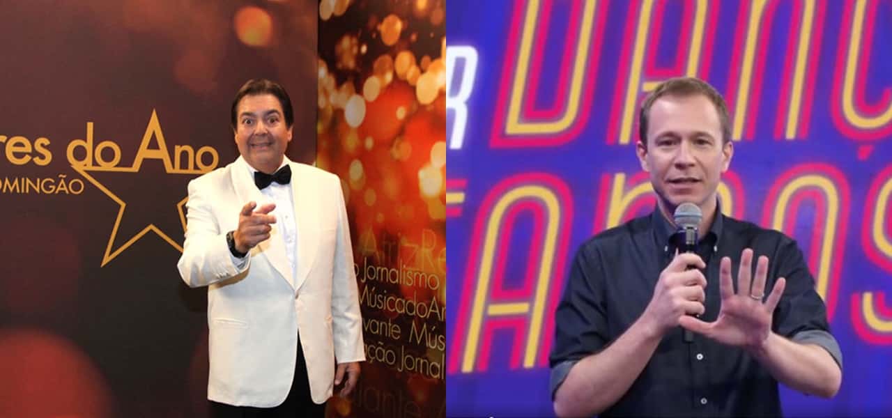 Faustão e Tiago Leifert podem repetir parceria na Band (Foto: Montagem/TV Foco)
