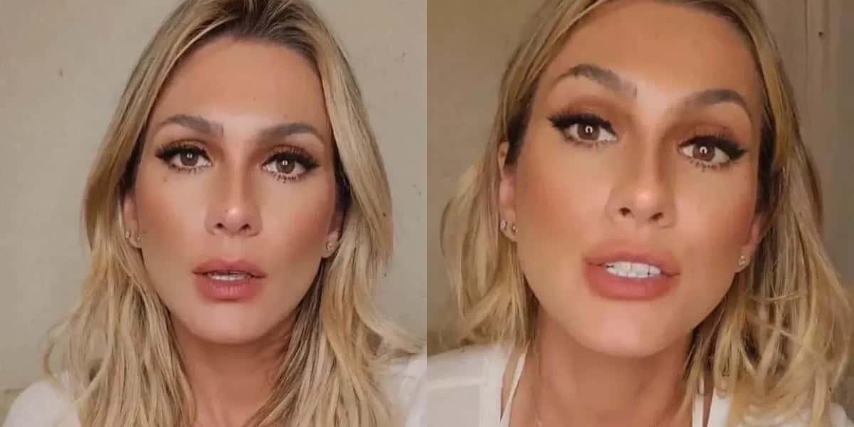 Lívia Andrade é processada pela ex do atual (Imagem: Montagem)