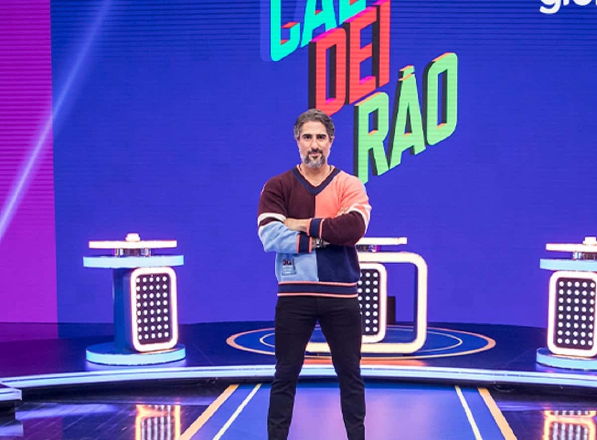 Marcos Mion no Caldeirão. Sônia Abrão acusa o apresentador de plagiar o SBT (Foto: Divulgação/Globo)