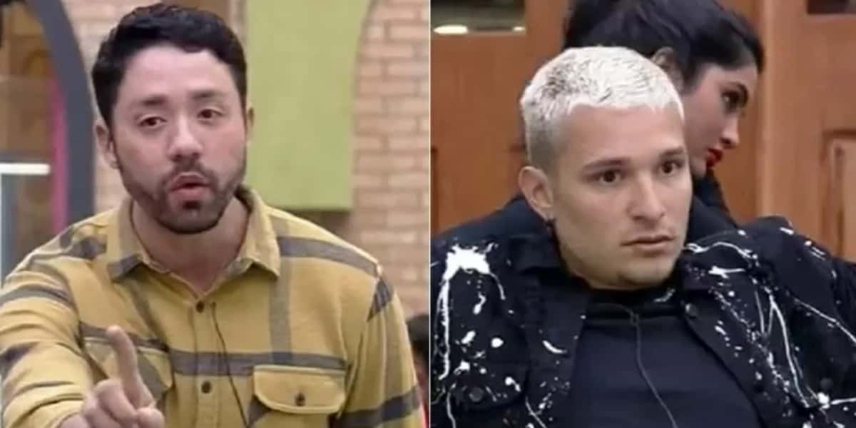 Rico tretou com MC Gui (Imagem: Montagem)
