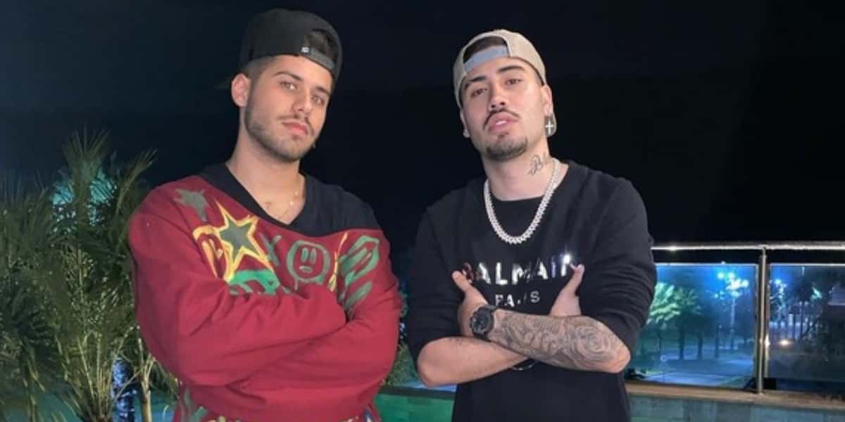 Zé Felipe e Kevinho (Foto: Reprodução)