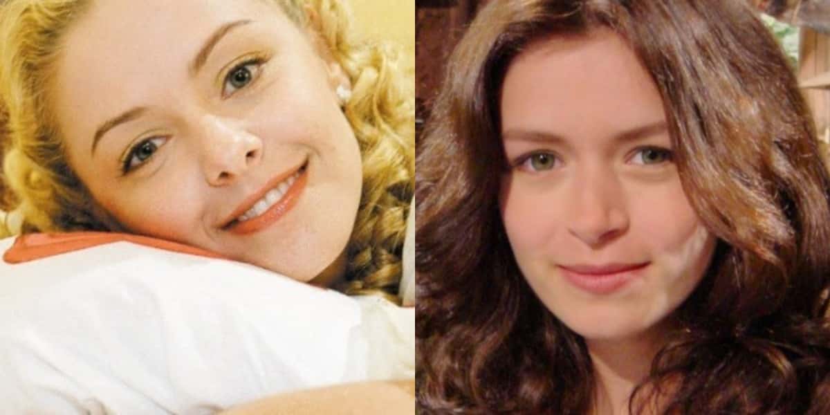 Bianca Rinaldi em "Pícara Sonhadora" e Bianca Castanho em "Esmeralda" (Foto: Reprodução/SBT)