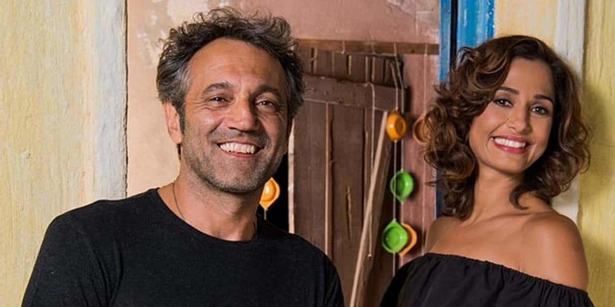 Camila Pitanga e Domingos Montagner (Foto: Reprodução)