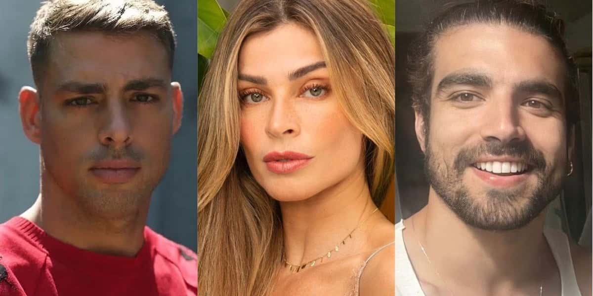 Cauã Reymond, Grazi Massafera e Caio Castro (Foto: Reprodução / Instagram)