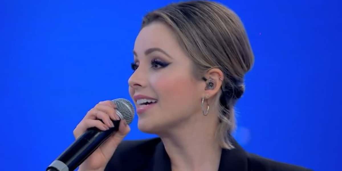 Sandy (Foto: Reprodução/TV Globo)