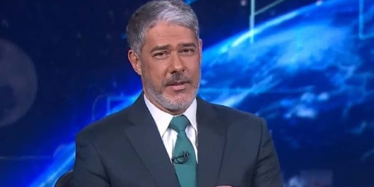 William Bonner viu seu melhor jornalista do "Jornal Nacional" ser demitido da Globo (Divulgação/ TV Globo)