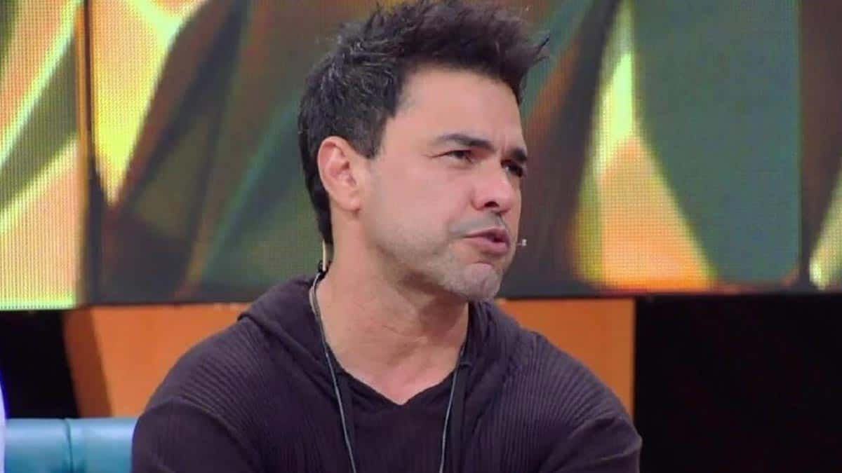 Zezé Di Camargo em uma de suas aparições na Globo (Foto: Reprodução)