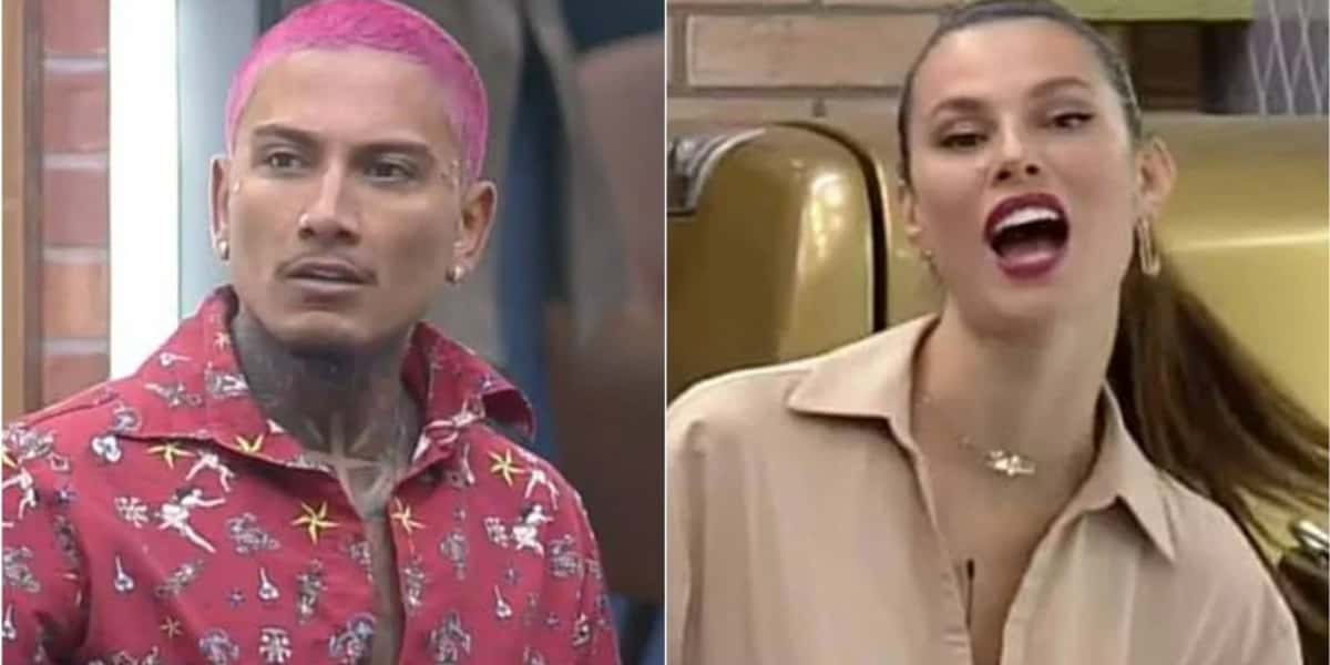 Dynho e Dayane na "Fazenda 13" (Reprodução)