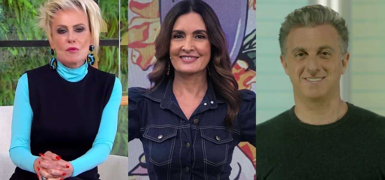 Fatima, Huck e Ana Maria terão salários menores na Globo (Foto: Montagem/TV Foco)
