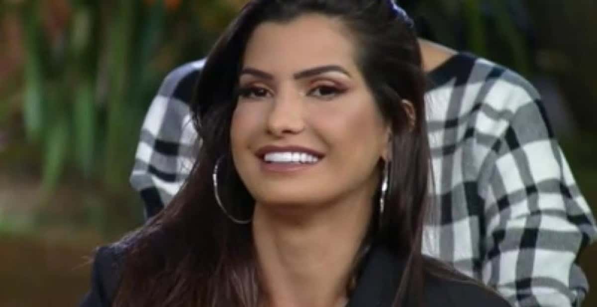 Marina Ferrari em A Fazenda. (Foto: Reprodução / Record TV)