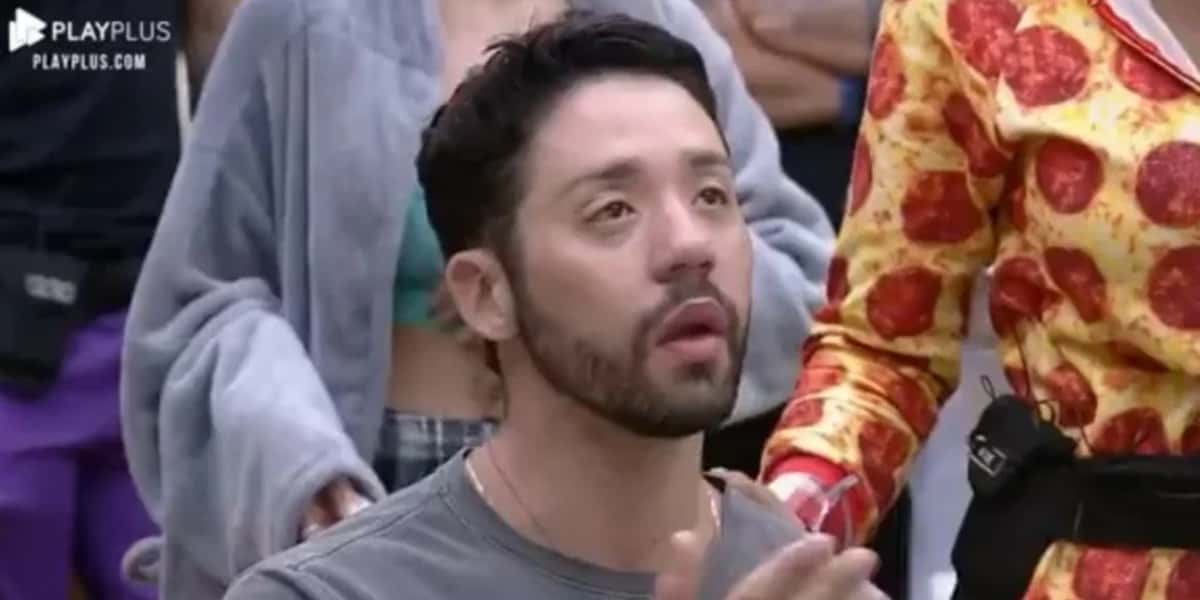 Rico apareceu dopado em A Fazenda 13 (Foto: Reprodução)