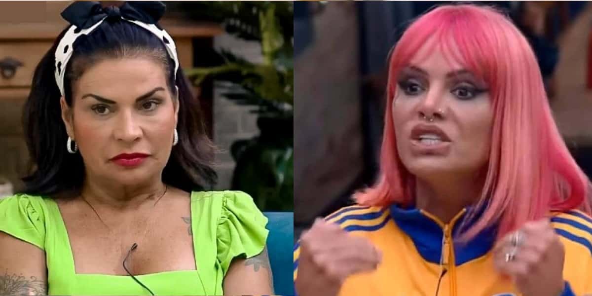 Solange Gomes e Valentina Francavilla discutem em A Fazenda 13(Foto: Divulgação)