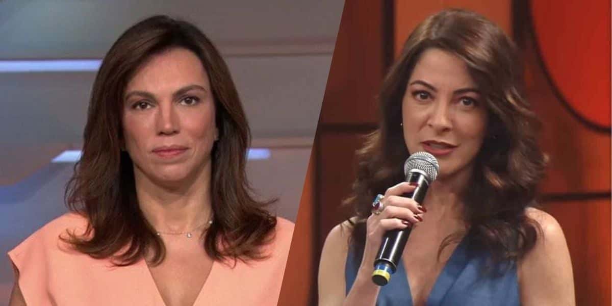 Ana Paula Araújo e Ana Paula Padrão (Montagem: TV Foco)