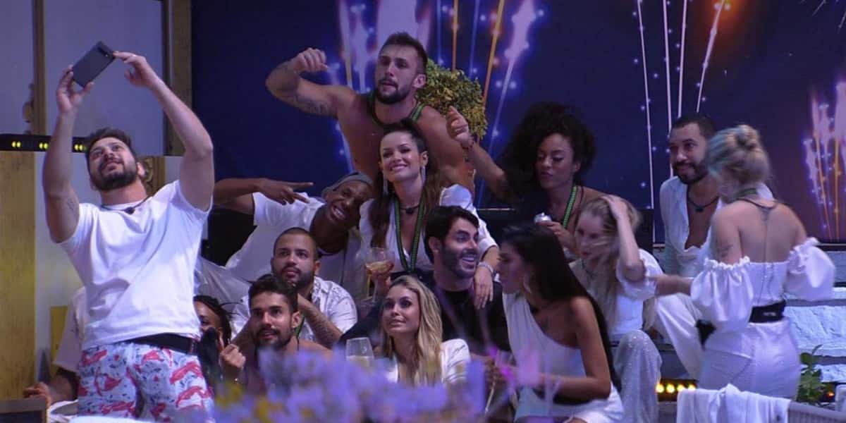 Elenco do "BBB21" (Foto: Reprodução/TV Globo)