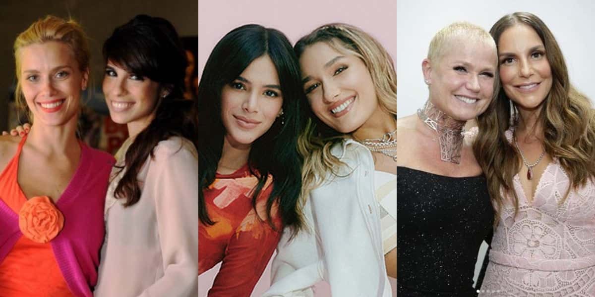 Carolina Dieckmann, Maria Ribeiro, Bruna Marquezine, Sasha Meneghel, Xuxa e Ivete Sangalo (Foto: Reprodução/Instagram/Divulgação)