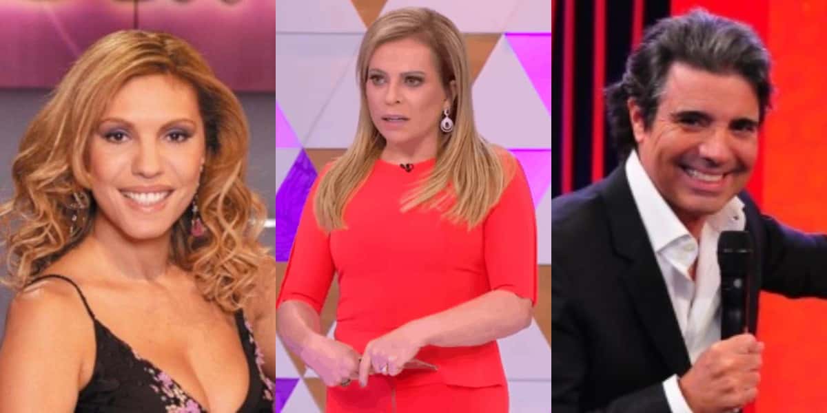 Márcia Goldschmidt no "Jogo da Vida", Christina Rocha no "Casos de Família" e João Kléber no "Teste de Fidelidade" (Foto: Reprodução/Band/SBT/RedeTV!)