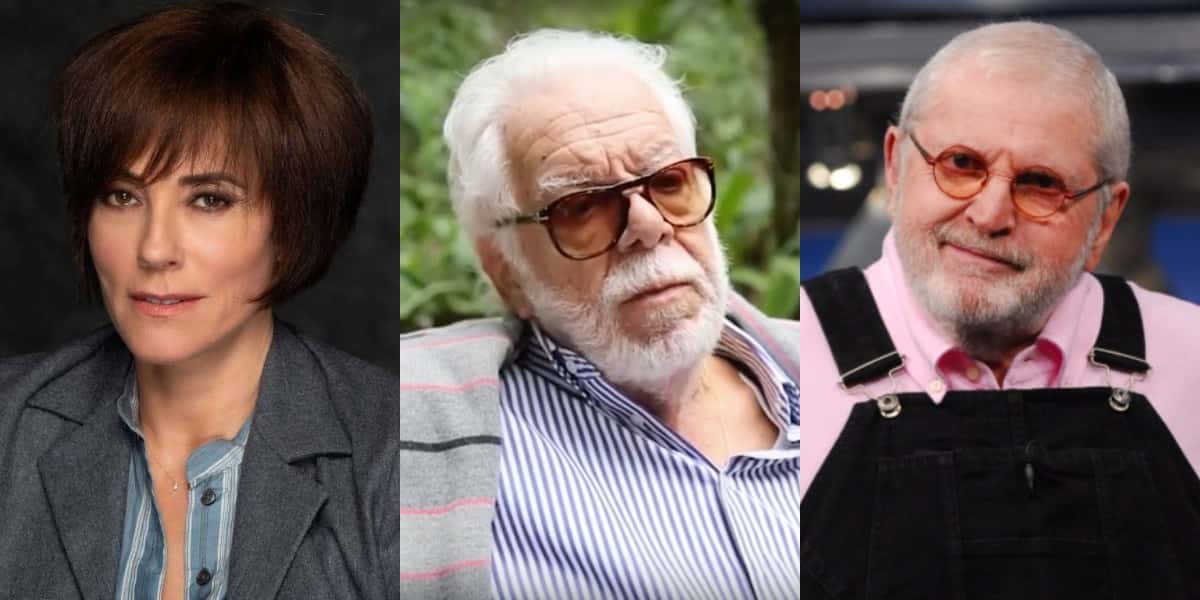 Christiane Torloni, Manoel Carlos e Jô Soares já perderam filhos (Foto: Reprodução/TV Globo)
