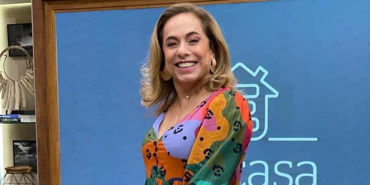 Cissa Guimarães no É de Casa (Foto: Reproduçãõ/Instagram)