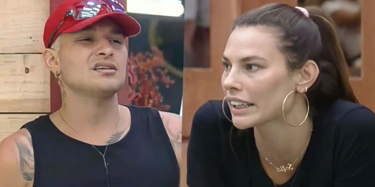 Dayane Mello e MC Gui em A Fazenda 13 (Foto: Reprodução)