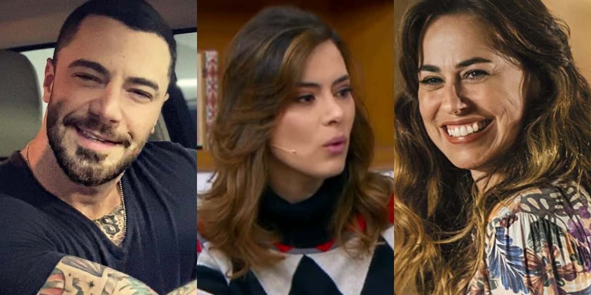 Felipe Titto, Michelle Loreto e Daniela Escobar (Foto: Reprodução/Instagram/TV Globo)