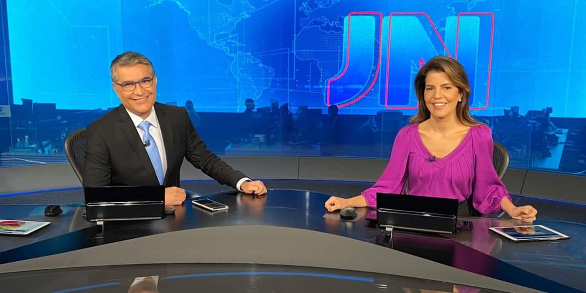 O Jornal Nacional foi líder de audiência (Foto: Reprodução / TV Globo)