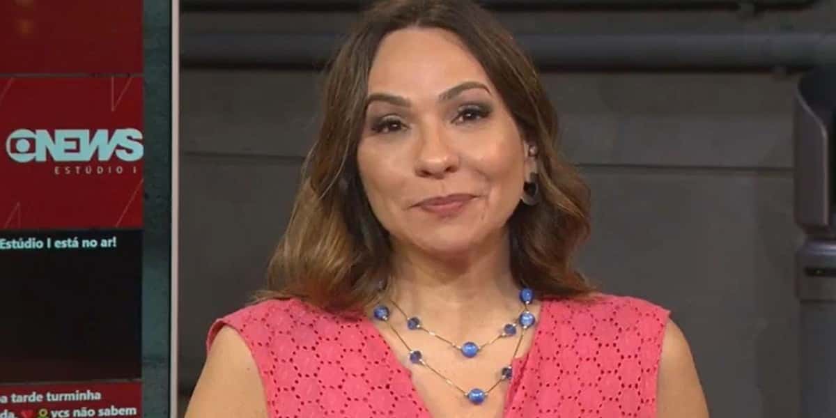 Jornalista brincou ao vivo sobre paixão por colega (Foto: Divulgação)