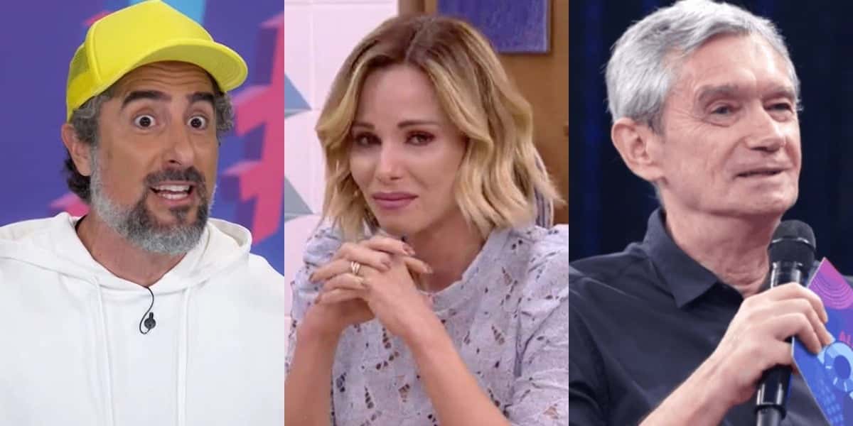 Marcos Mion, Ana Furtado e Serginho Groisman trabalham nos sábados (Foto: Reprodução/TV Globo)