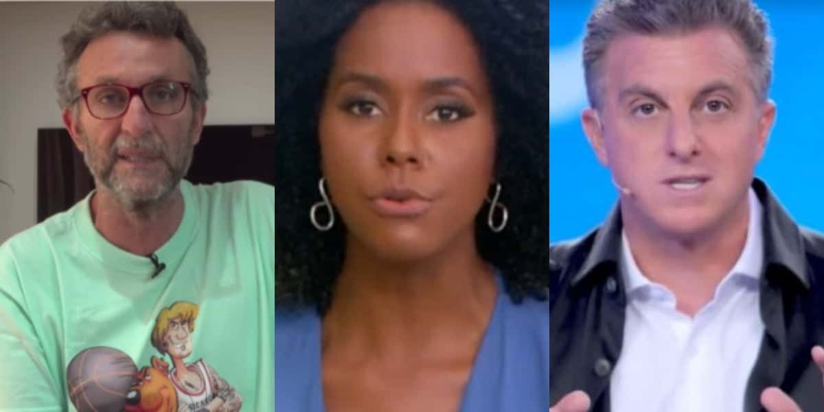 Neto, Maju Coutinho e Luciano Huck foram os destaques (Foto: Reprodução)