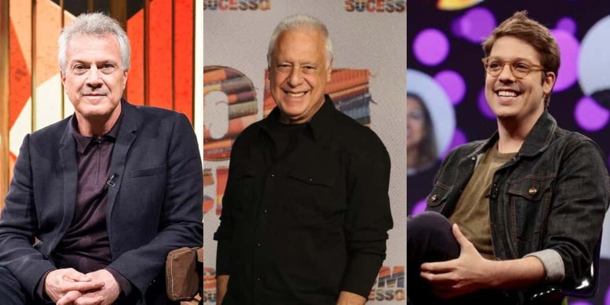 Pedro Bial, Antonio Fagundes e Fábio Porchat são ateus (Foto: Divulgação/TV Globo/GNT)