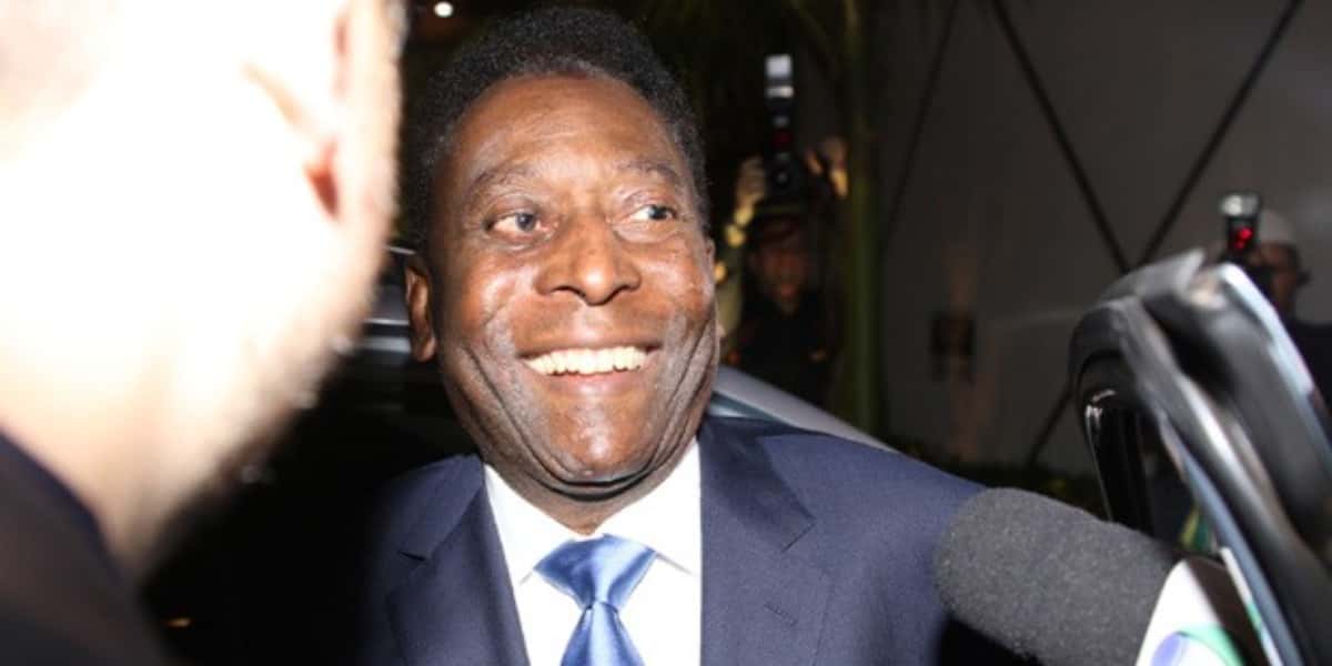 Pelé (Foto: Thiago Duran e Francisco Cepeda/AgNews)