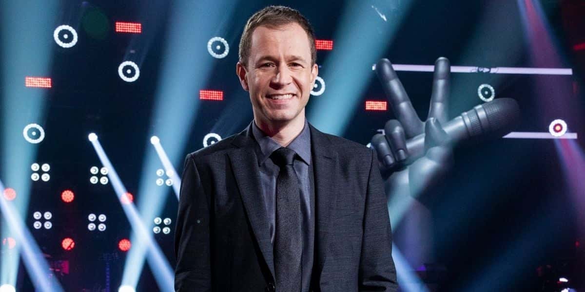 Tiago Leifert no comando do "The Voice" (Reprodução: Globo)
