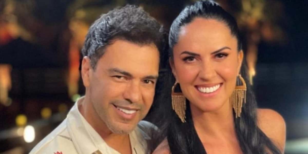 Zezé Di Camargo e Graciele Lacerda (Foto: Reprodução)