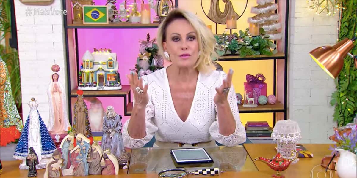 Ana Maria no "Mais Você" (Foto: Reprodução/Globo)