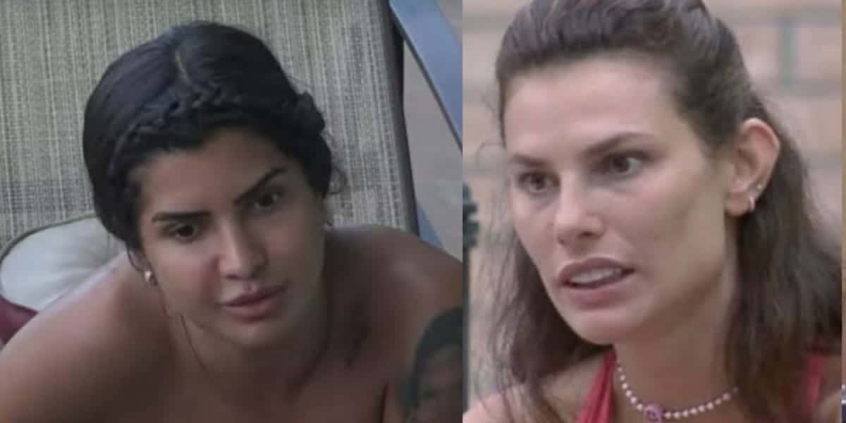 A Fazenda 13: Guerra! Marina escorraça Dayane e dá ultimato: "cansada!" (Foto: Reprodução)