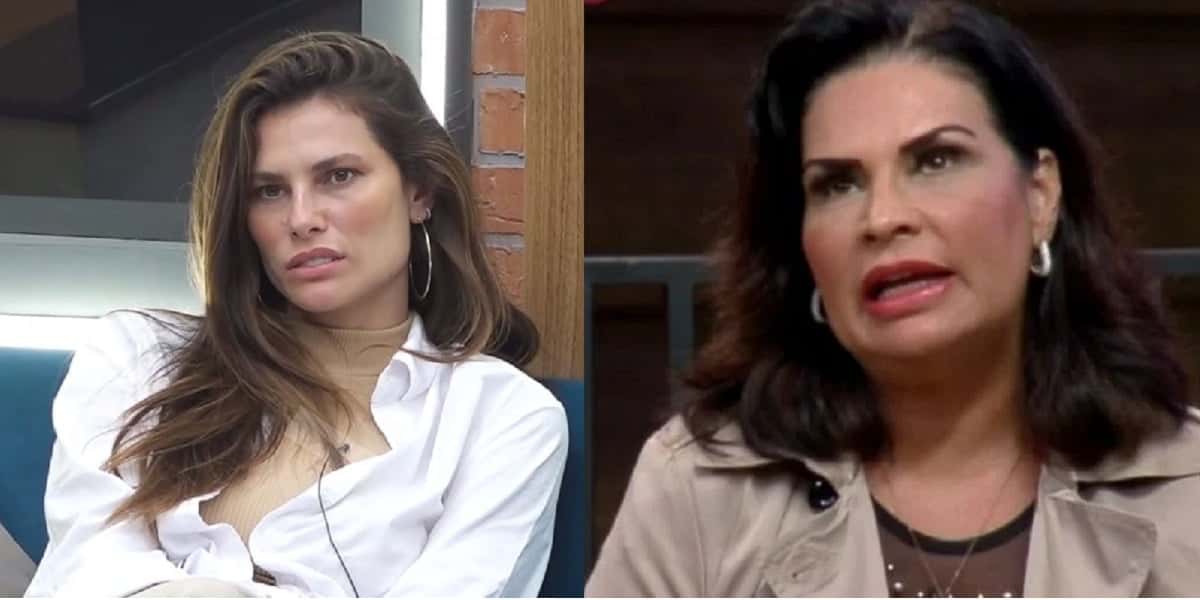 Dayane e Solange Gomes se desentenderam em 'A Fazenda 13' (Foto: Divulgação)
