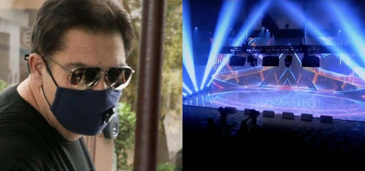 Faustão tem estúdio isolado na Band (Foto: Montagem/TV Foco)
