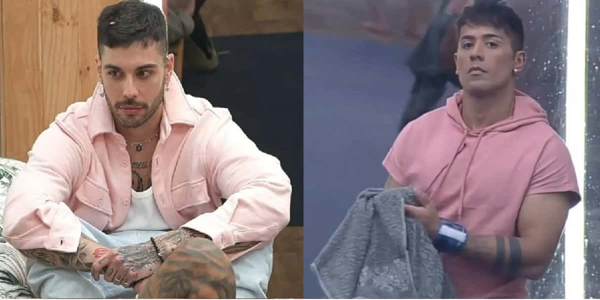 Gui Araújo caiu no choro após dinâmica e discute com Tiago Piquilo (Foto: Divulgação)