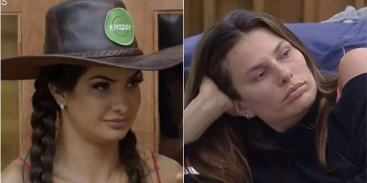 Marina chamou Dayane de falsa (Imagem: Montagem)
