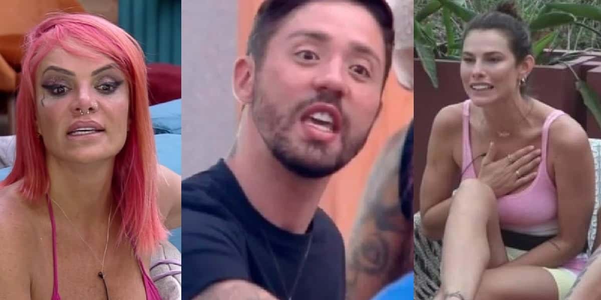 Rico tem briga feia com Dayane e discute com Valentina em festa de A Fazenda 13 (Foto: Reprodução)